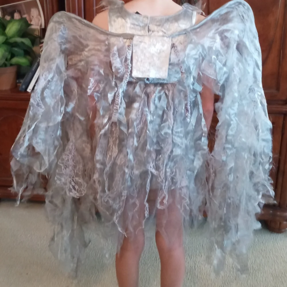 Spooked Angel Maleficent Gray Costume